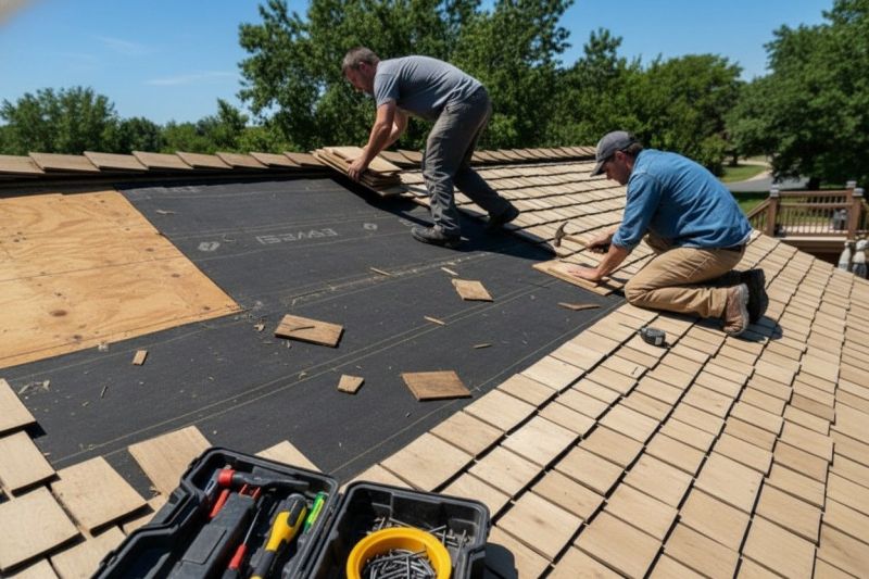Wood Shake Roof Repair in Barto, PA