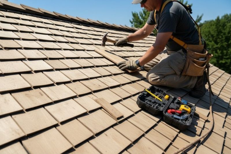 Wood Shake Roof Repair in Royersford, PA