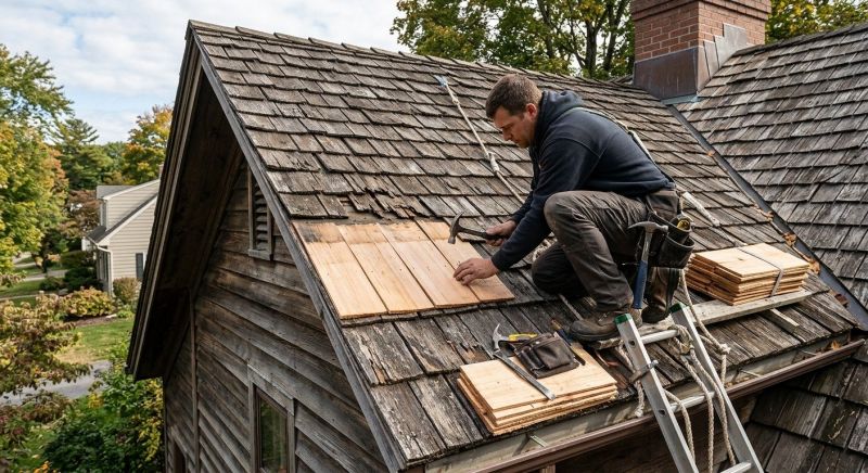 Wood Shingles Repair in East Greenville, PA