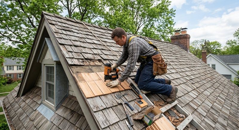 Wood Shingles Repair in Lititz, PA