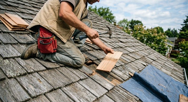 Wood Shingles Repair in Reading, PA