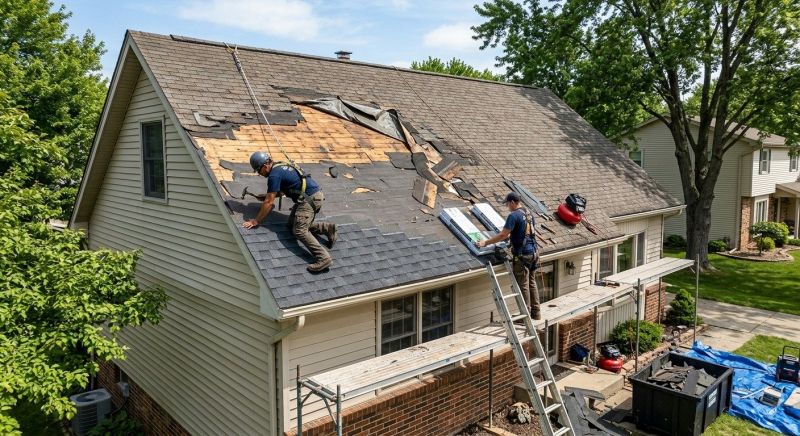 Roof Damage Repair in Royersford, PA